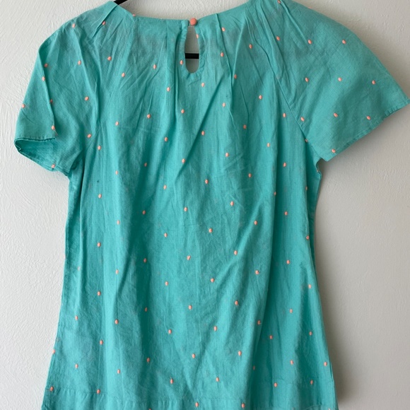 NWT Boden cotton blouse with embroidery details - Picture 3 of 3